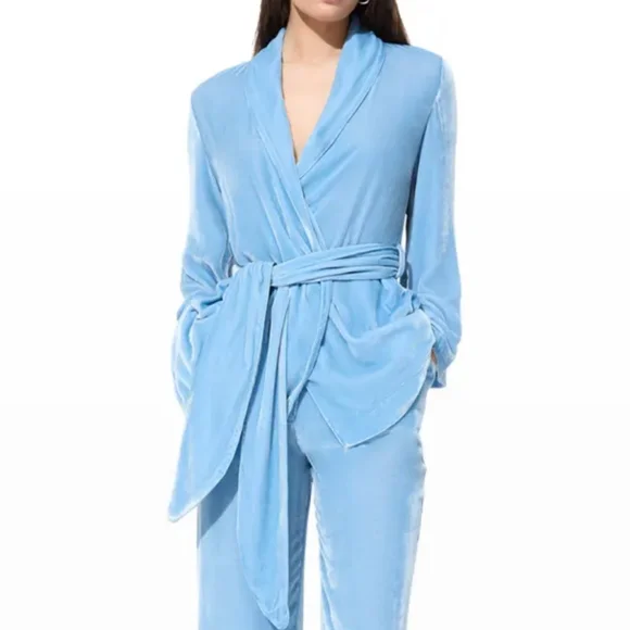 Sleeping With Jacques Bon Vivant Velvet Robe Intimates Sleepwear